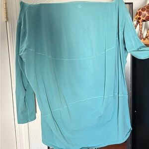 lululemon athletica lightweight teal Sweatshirt